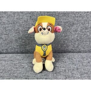 RUBBLE PAW PATROL 8" Plush Stuffed Animal 2021 Spin Master Nickelodeon